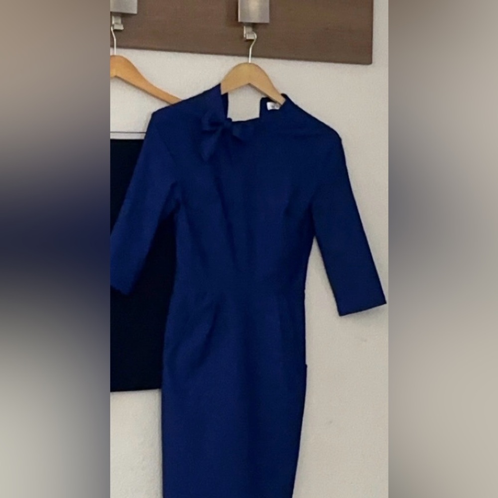 Elegant Blue Women's Dress